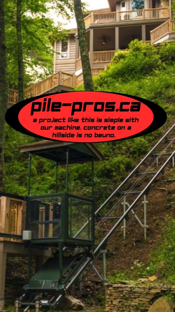 screw piles for trams Kelowna, okanagan, Vernon, Kamloops, Penticton, osoyoos.